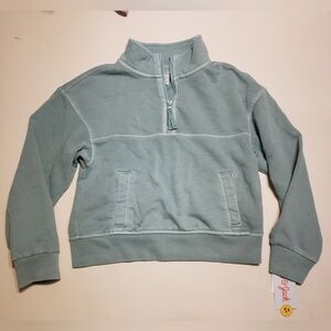 Cat & Jack Light Ocean Green Top